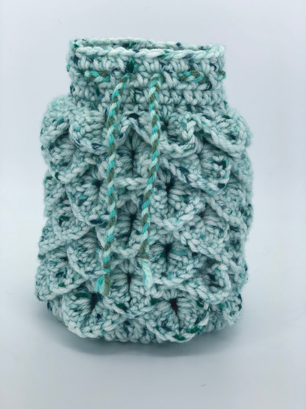 Green Speck Dragon Scale Dice Bag