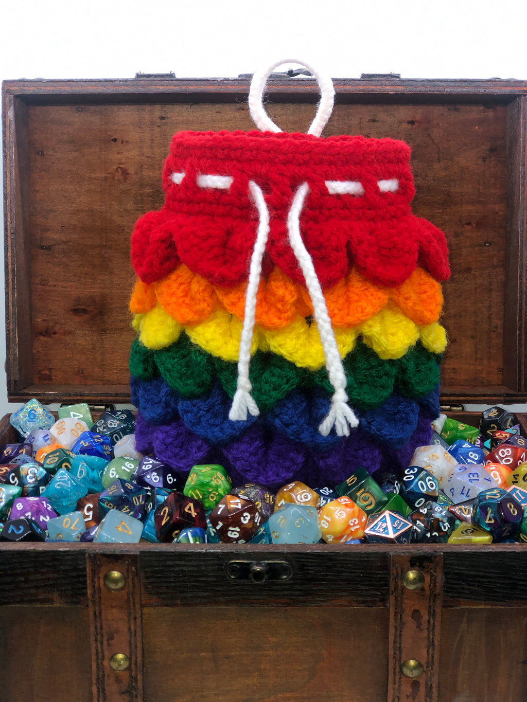 Pride Dragon Scale Dice Bag
