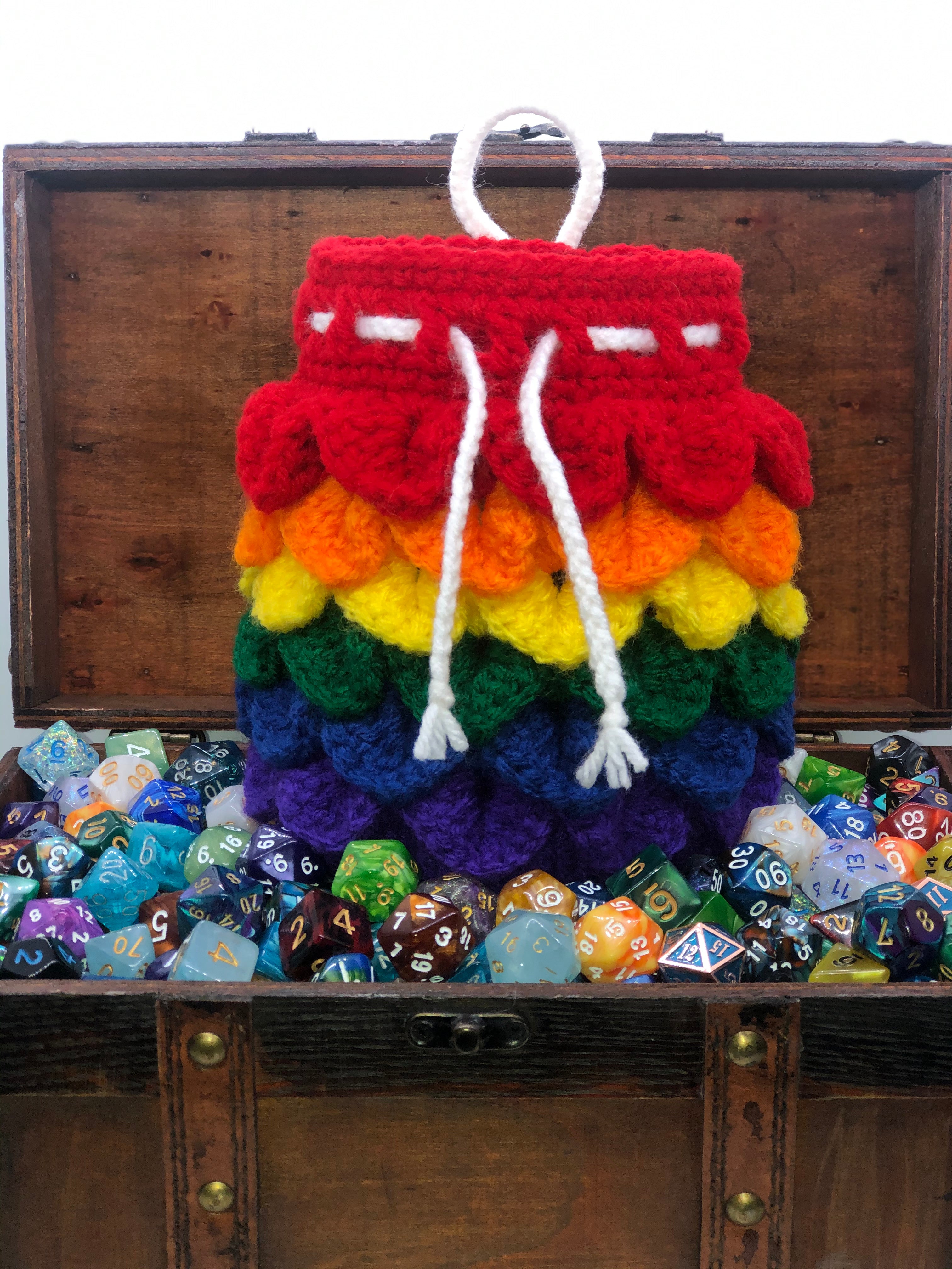 Pride Dragon Scale Dice Bag