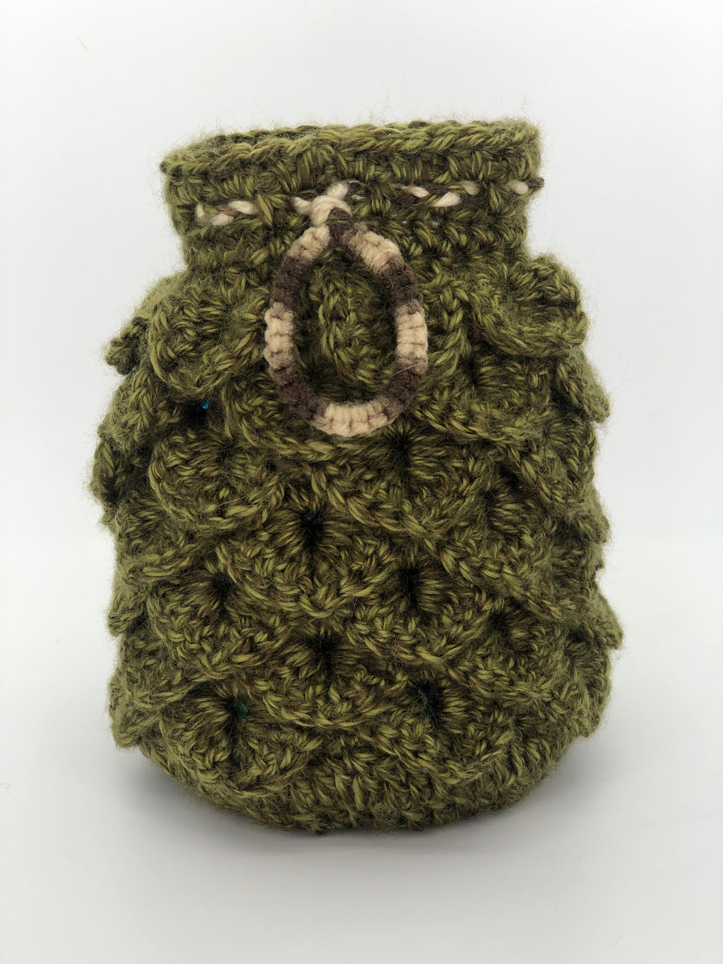Green Dragon Scale Dice Bag