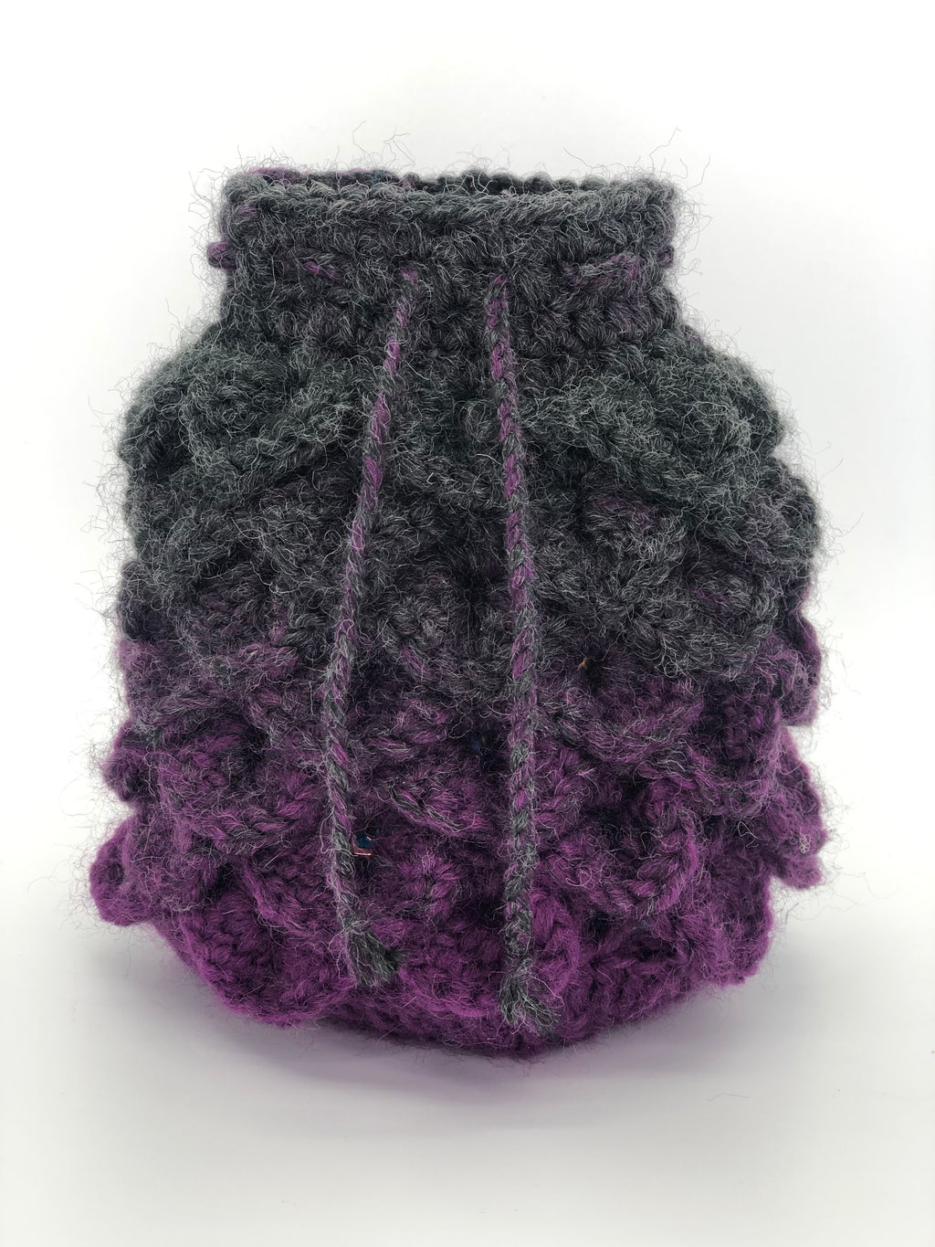 Black & Purple Dragon Scale Dice Bag