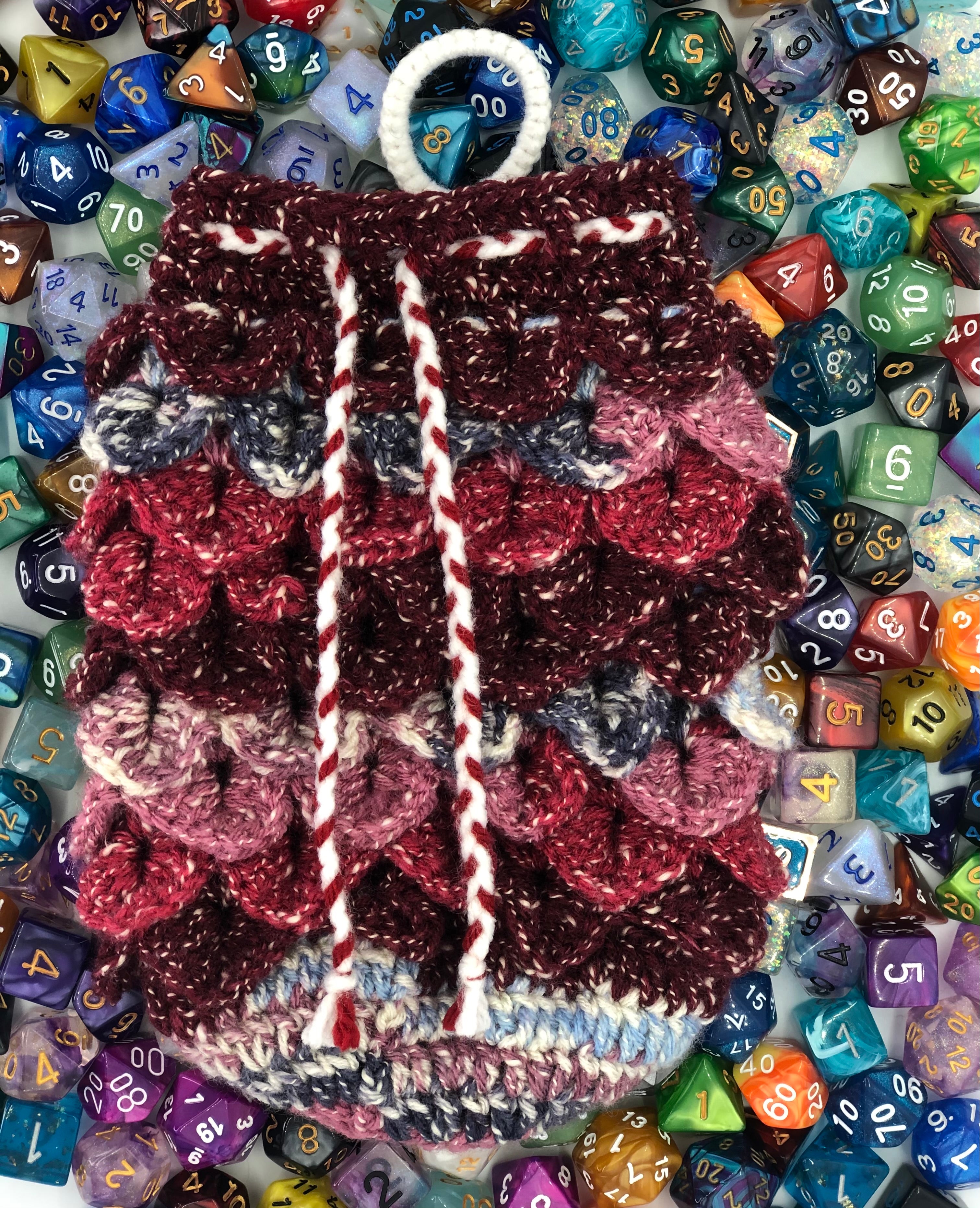 RWB Dragon Scale Dice Bag