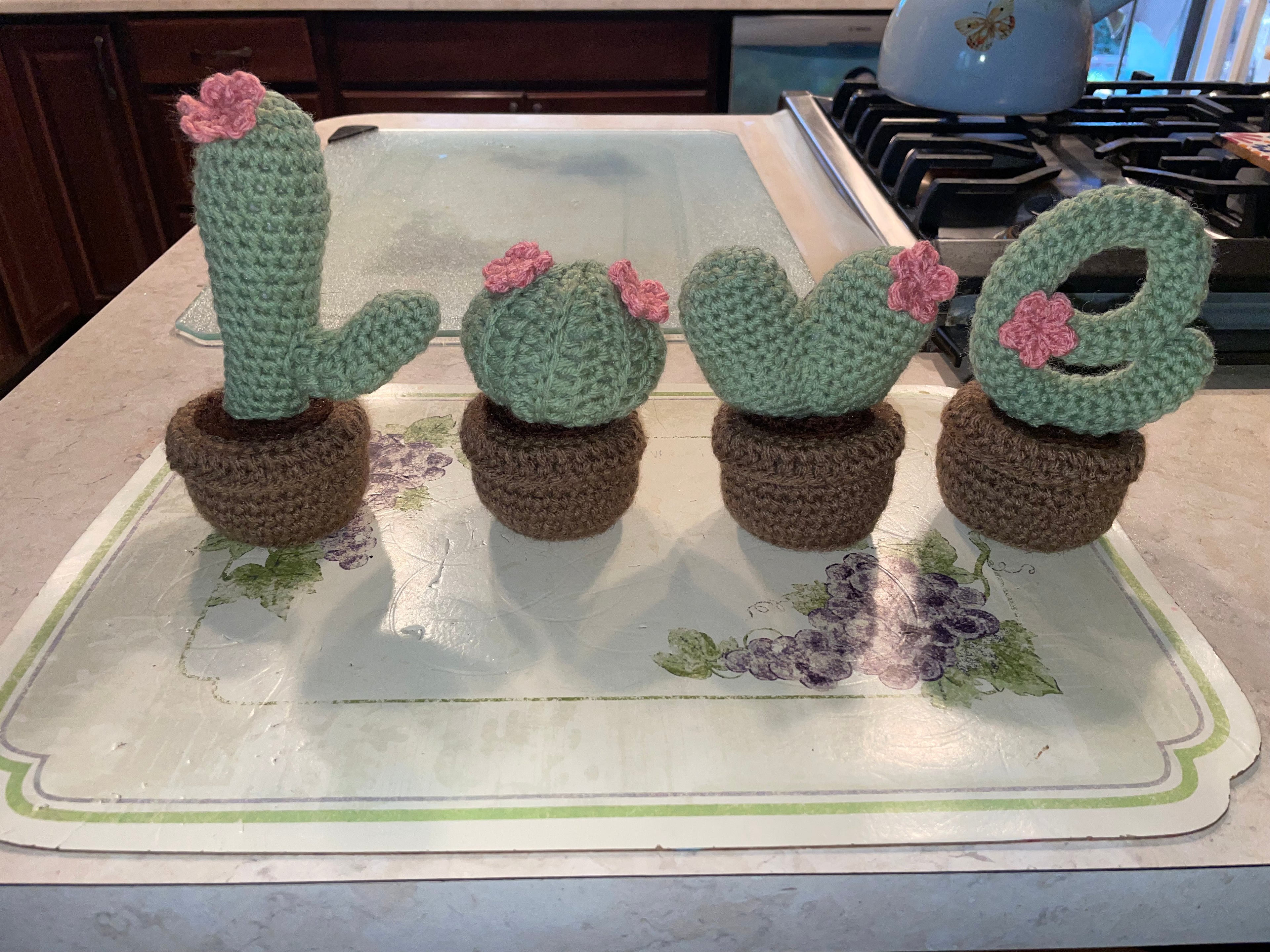 Love cactus set