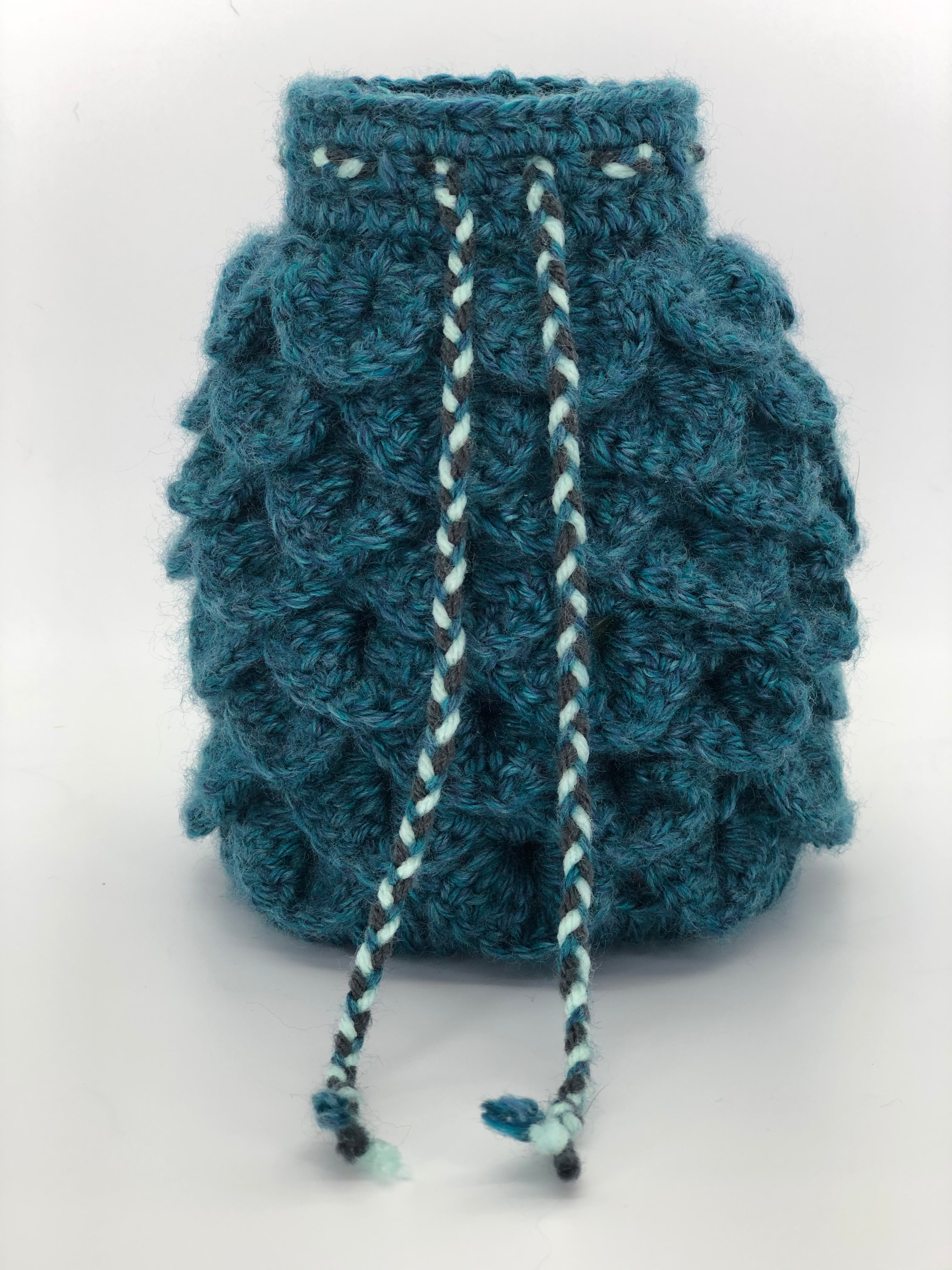 Blue Dragon Scale Dice Bag