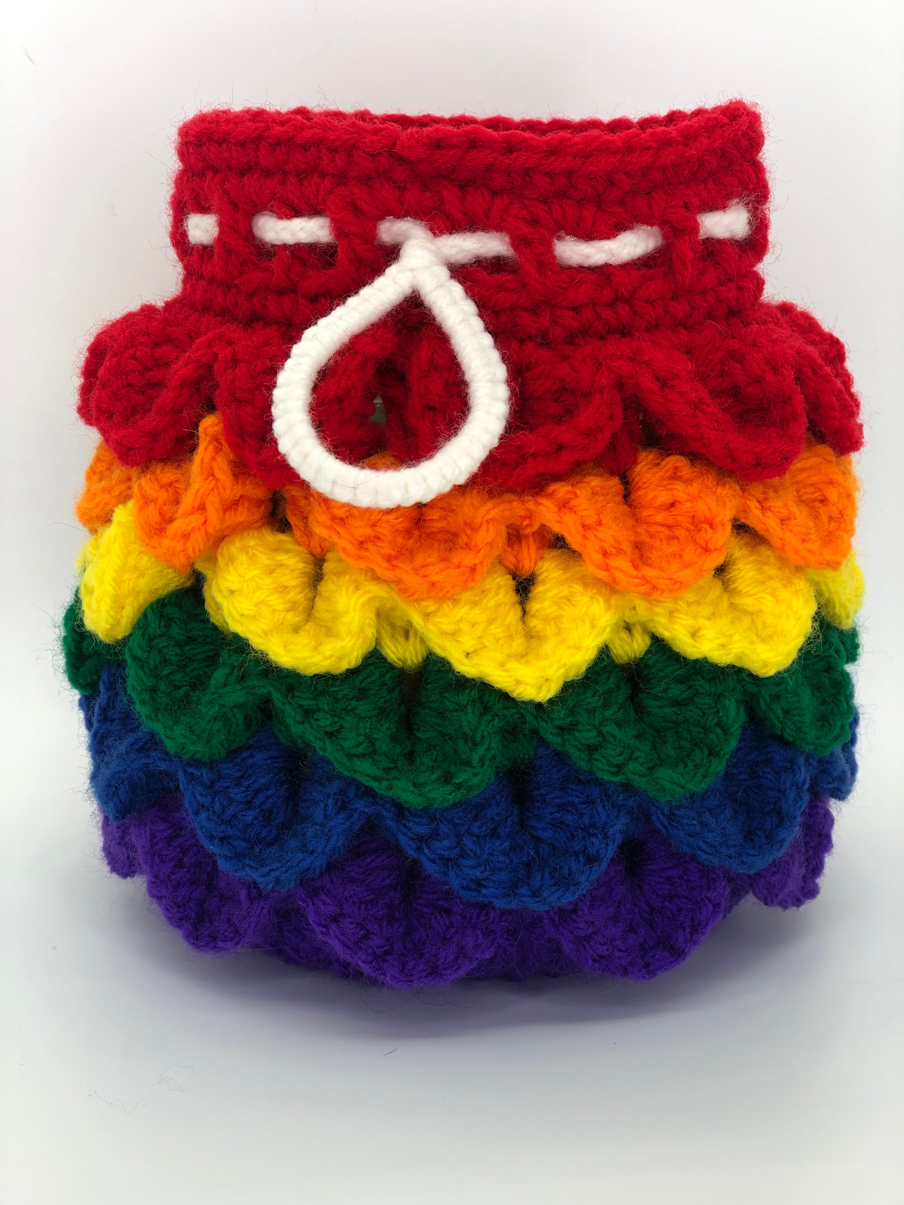 Pride Dragon Scale Dice Bag