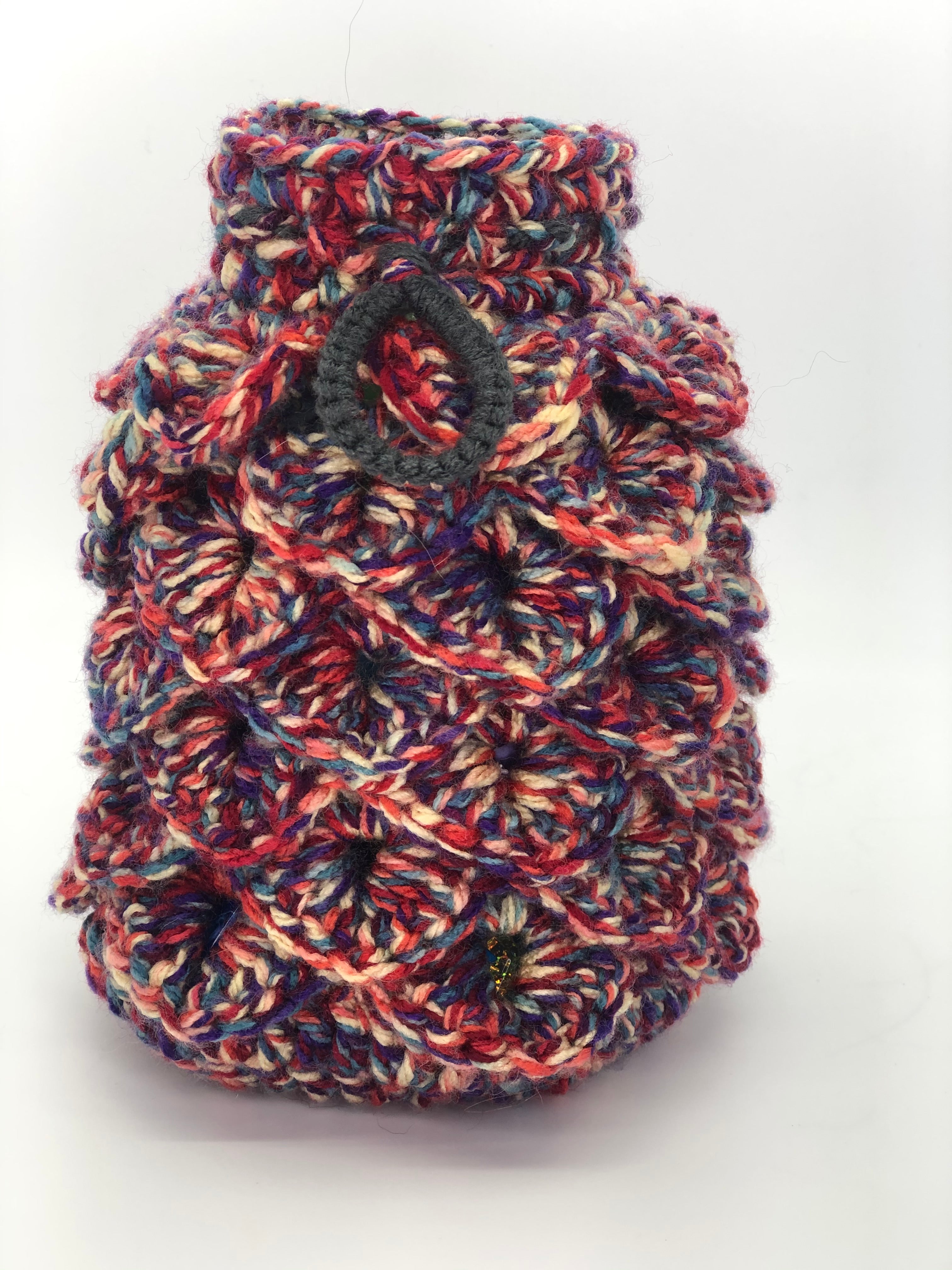 Rainbow Dragon Scale Dice Bag