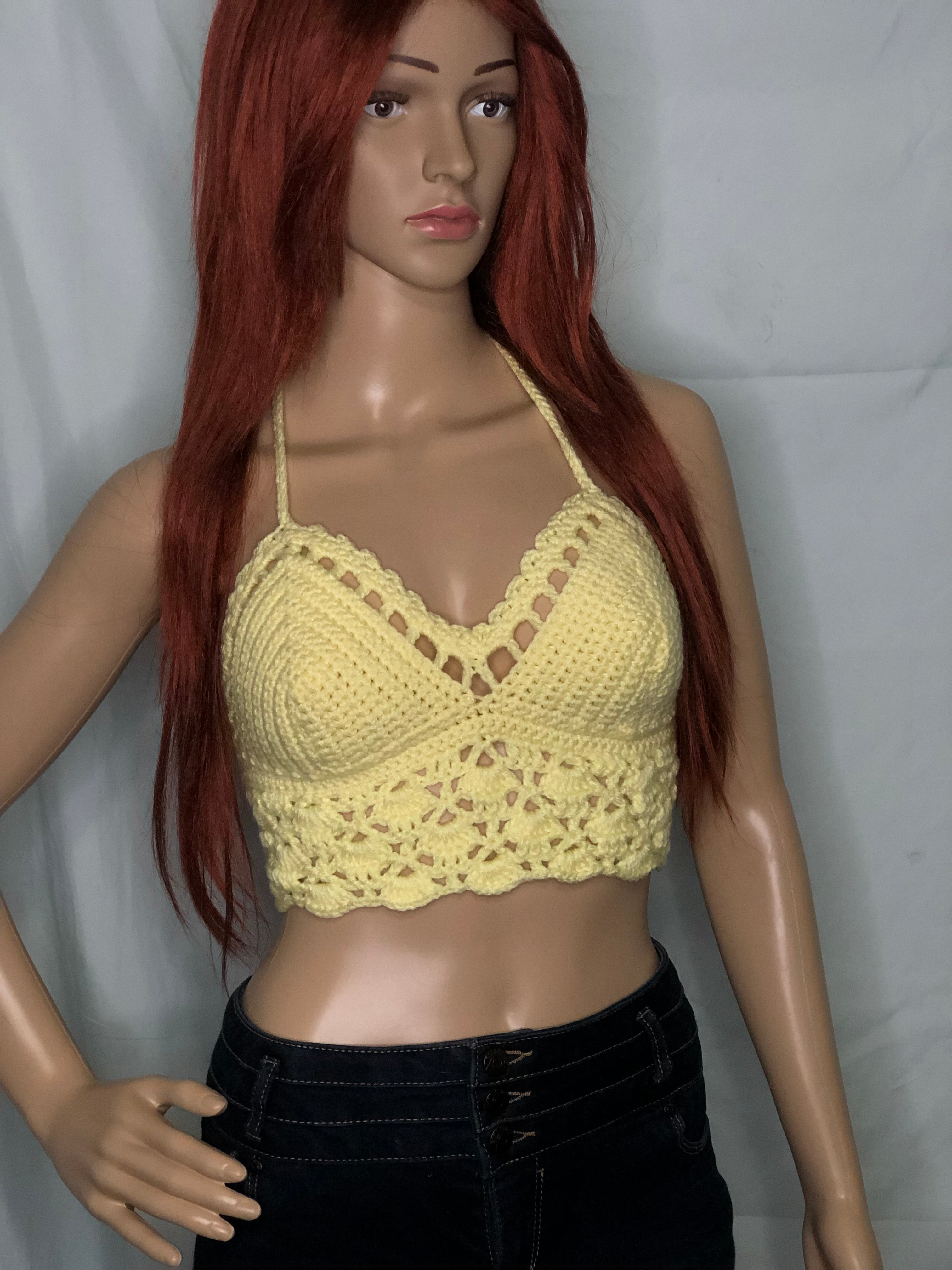 Baby Yellow Bralette B CUP