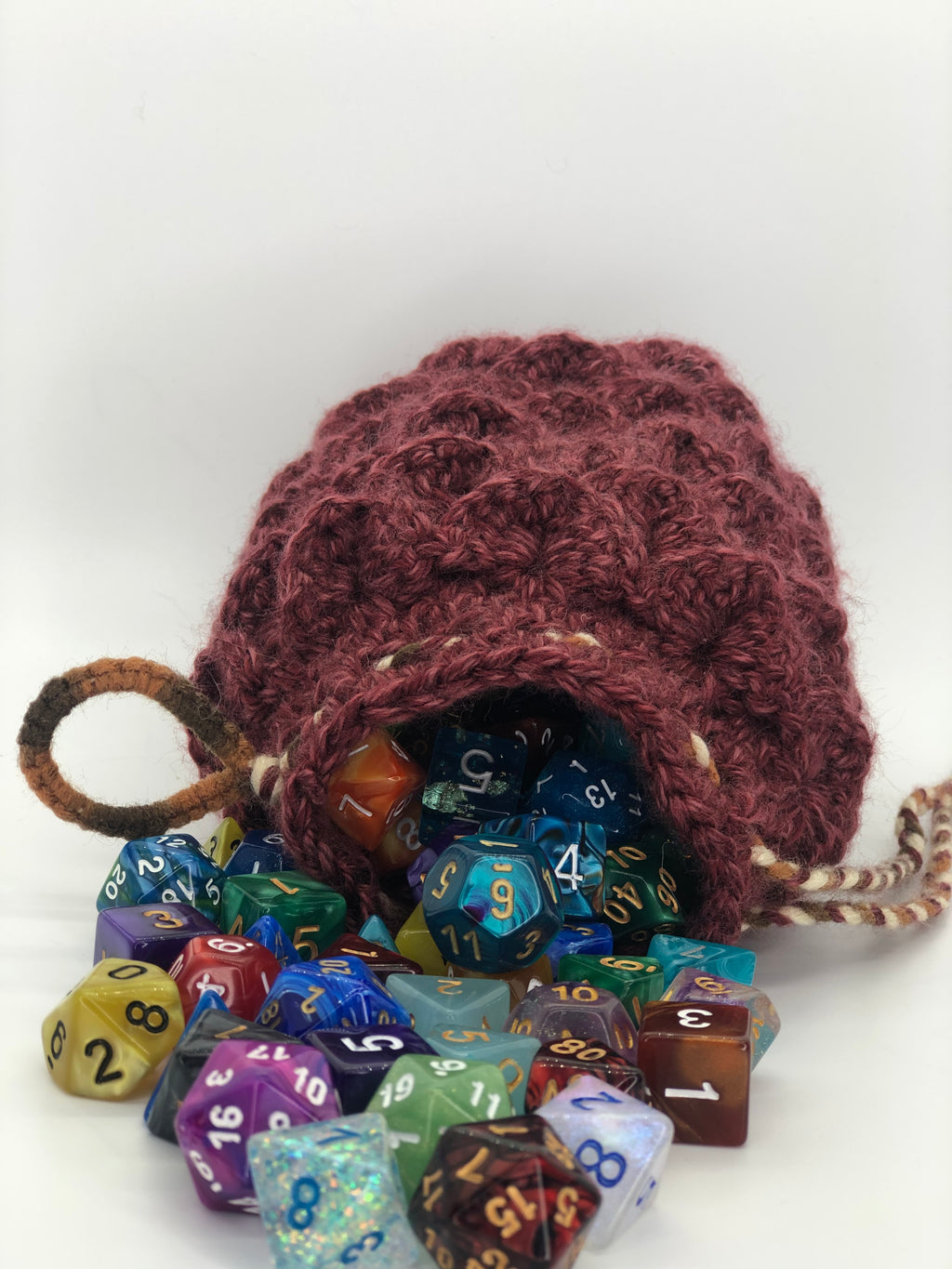 Red Dragon Scale Dice Bag