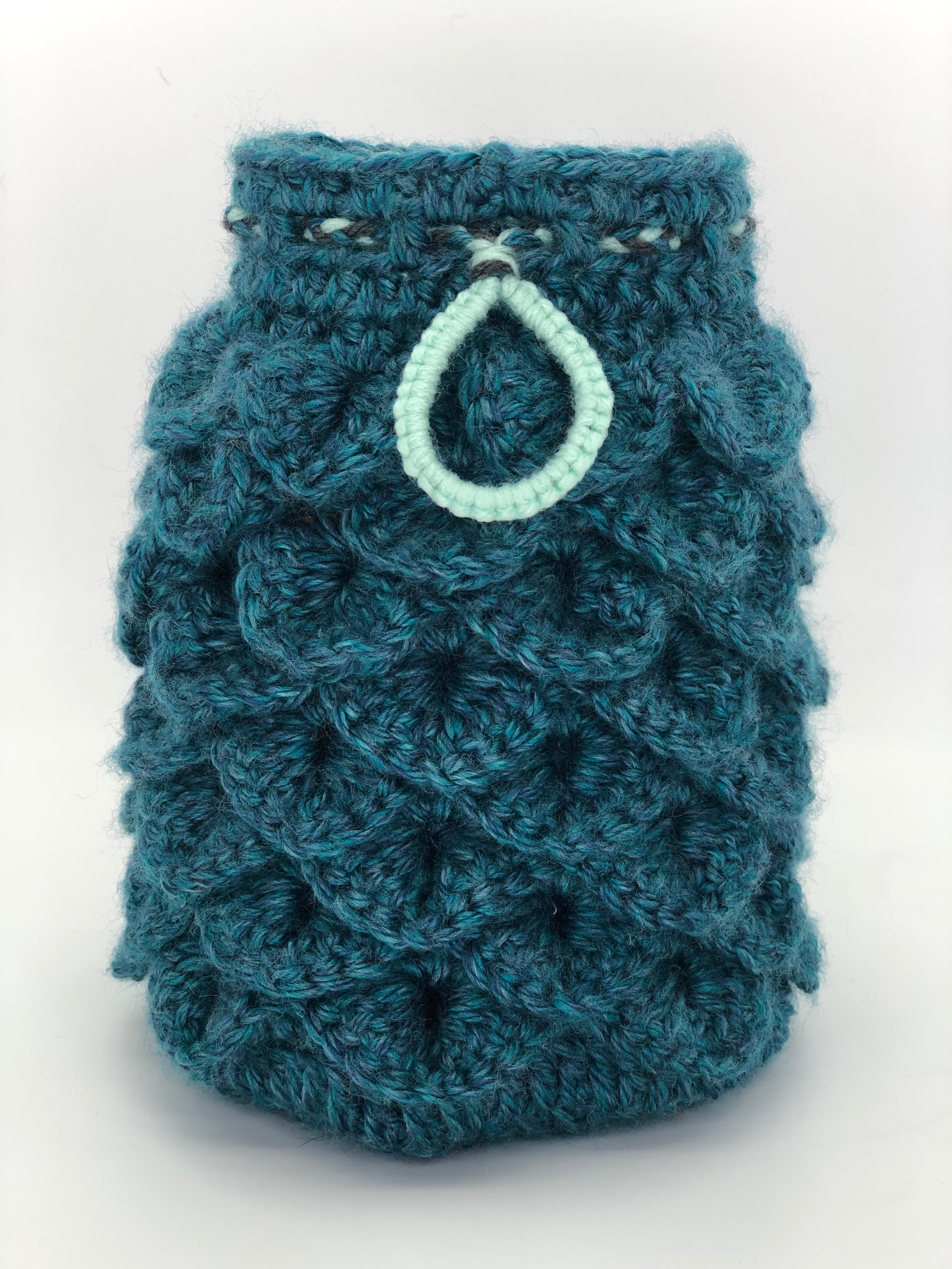 Blue Dragon Scale Dice Bag