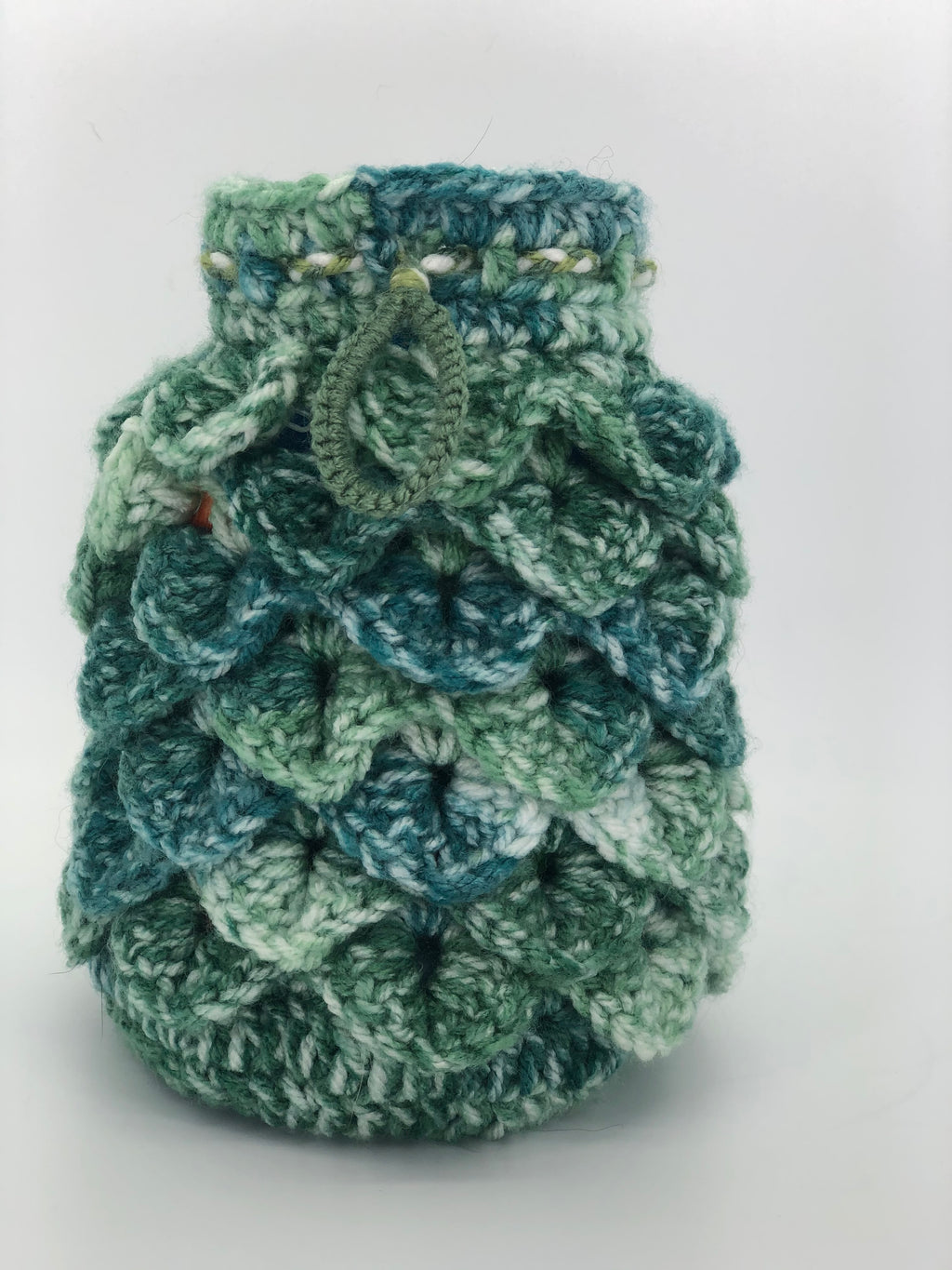 Green Dragon Scale Dice Bag