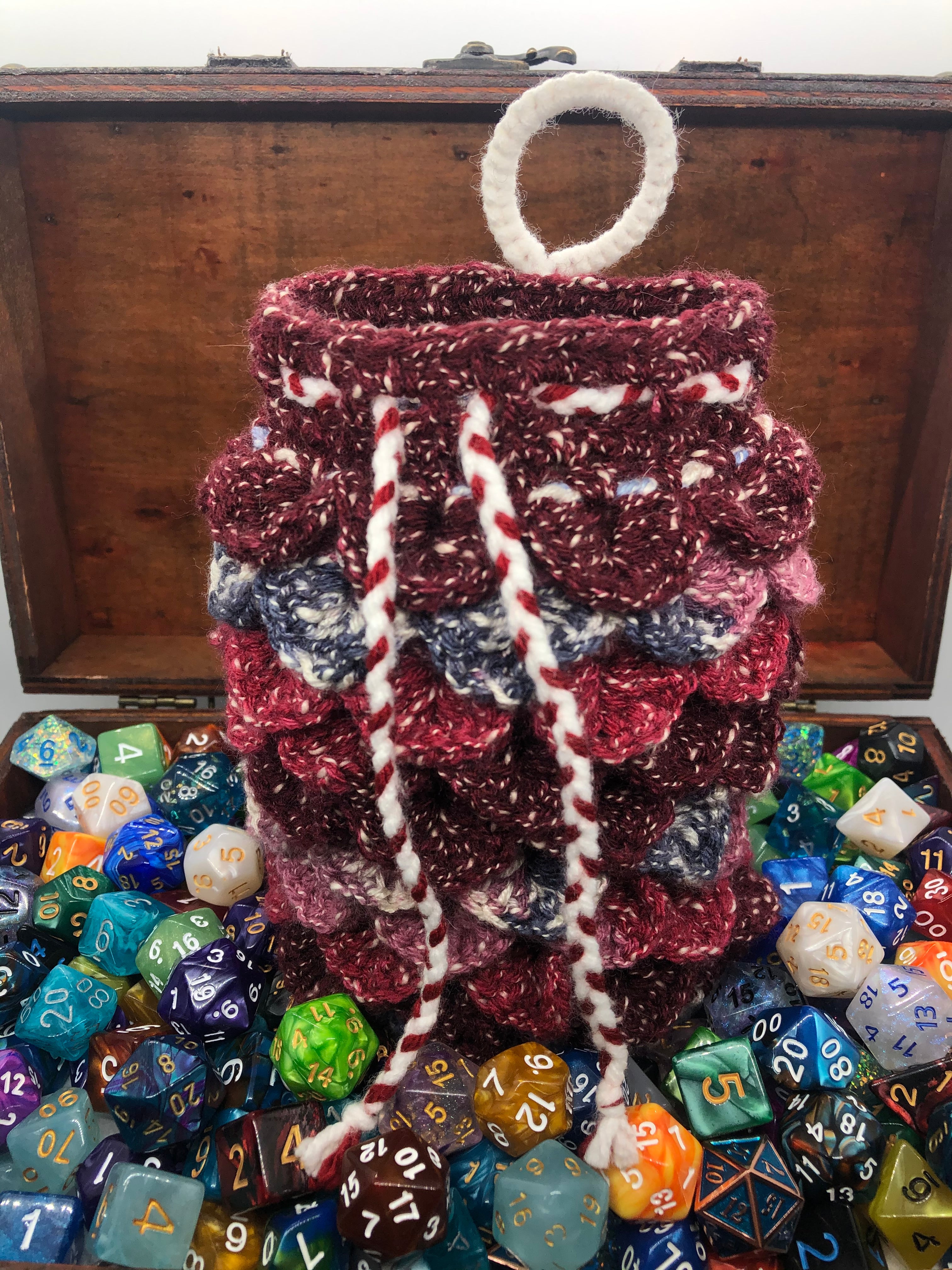 RWB Dragon Scale Dice Bag