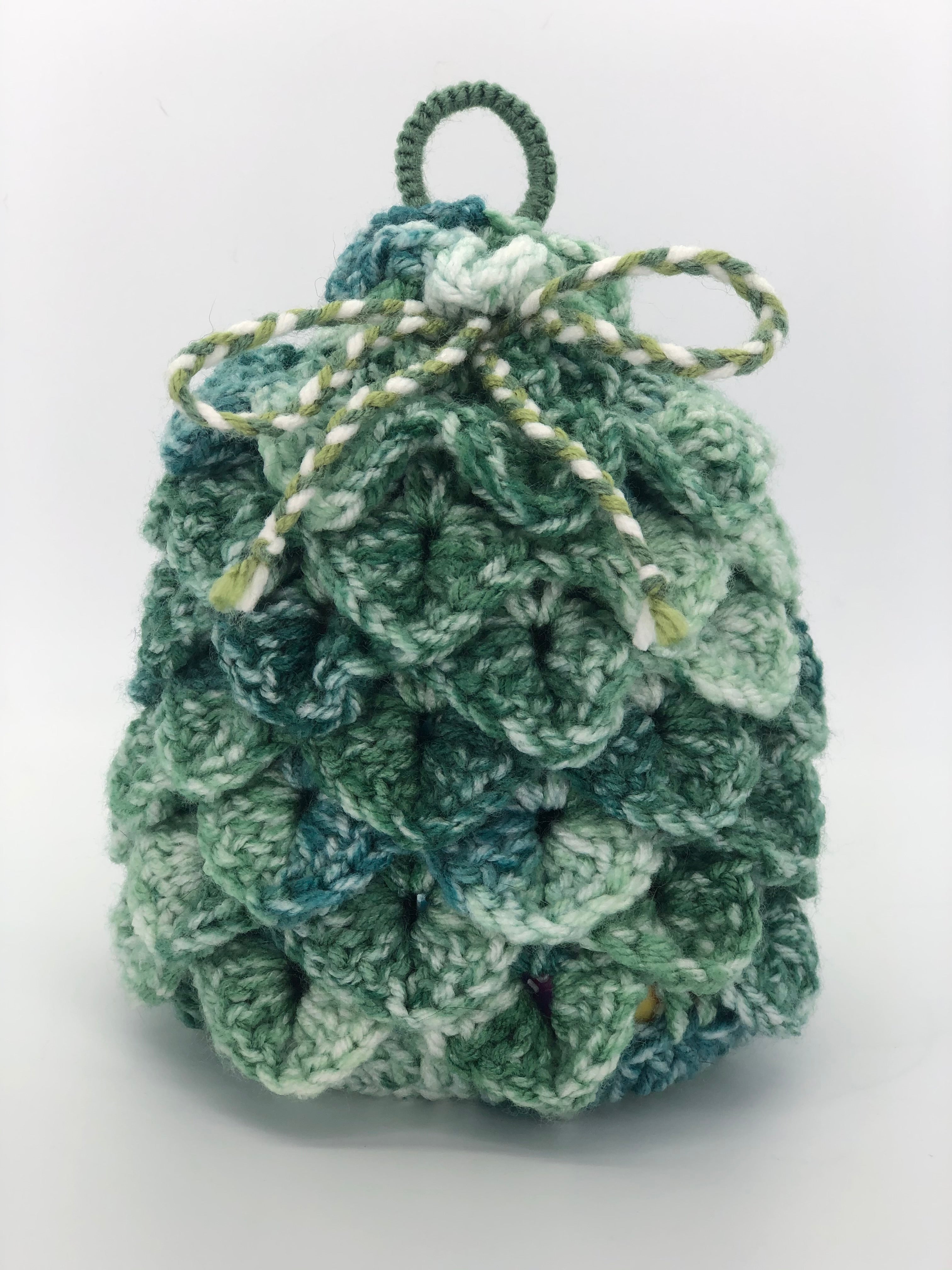 Green Dragon Scale Dice Bag