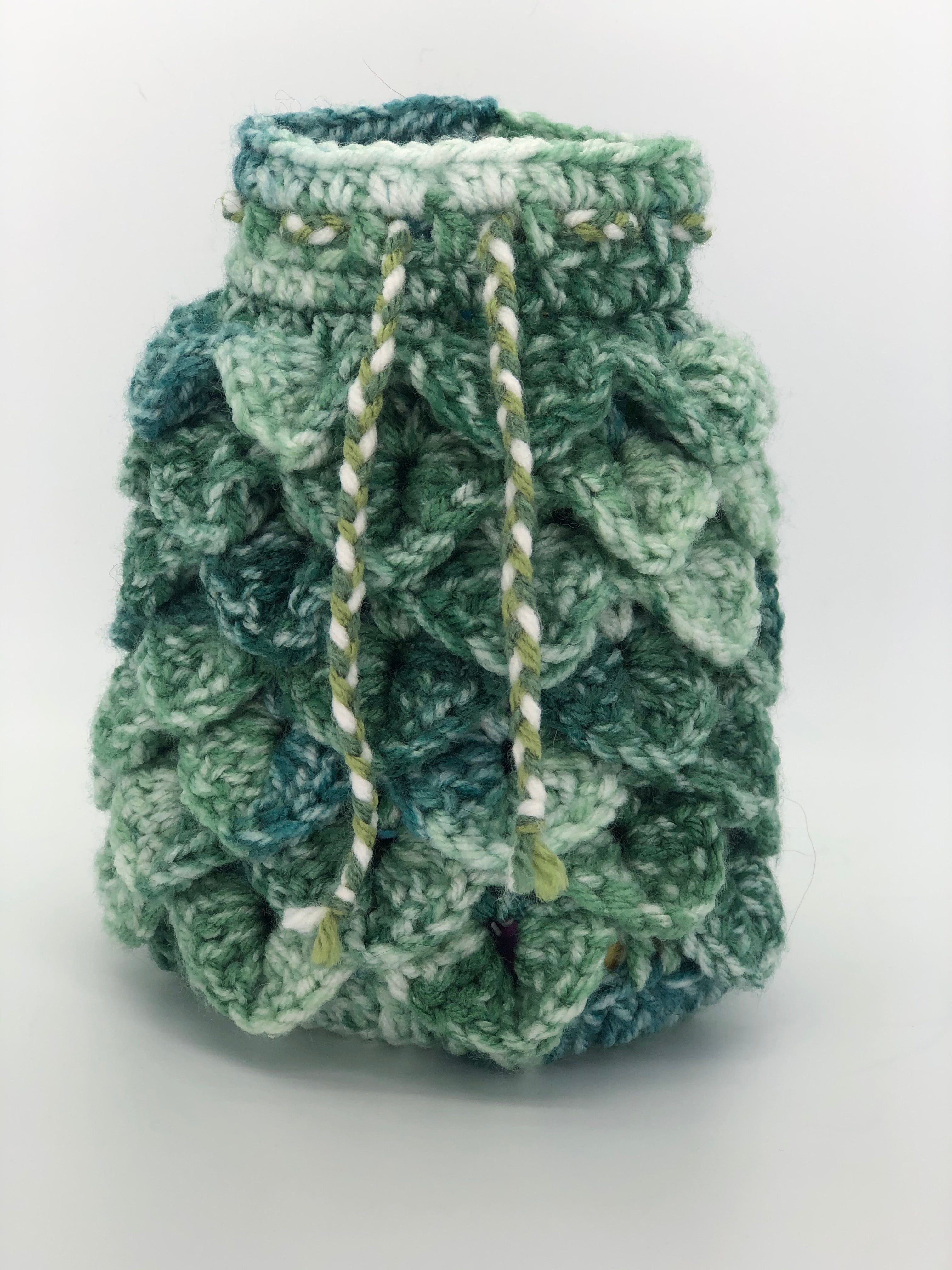 Green Dragon Scale Dice Bag