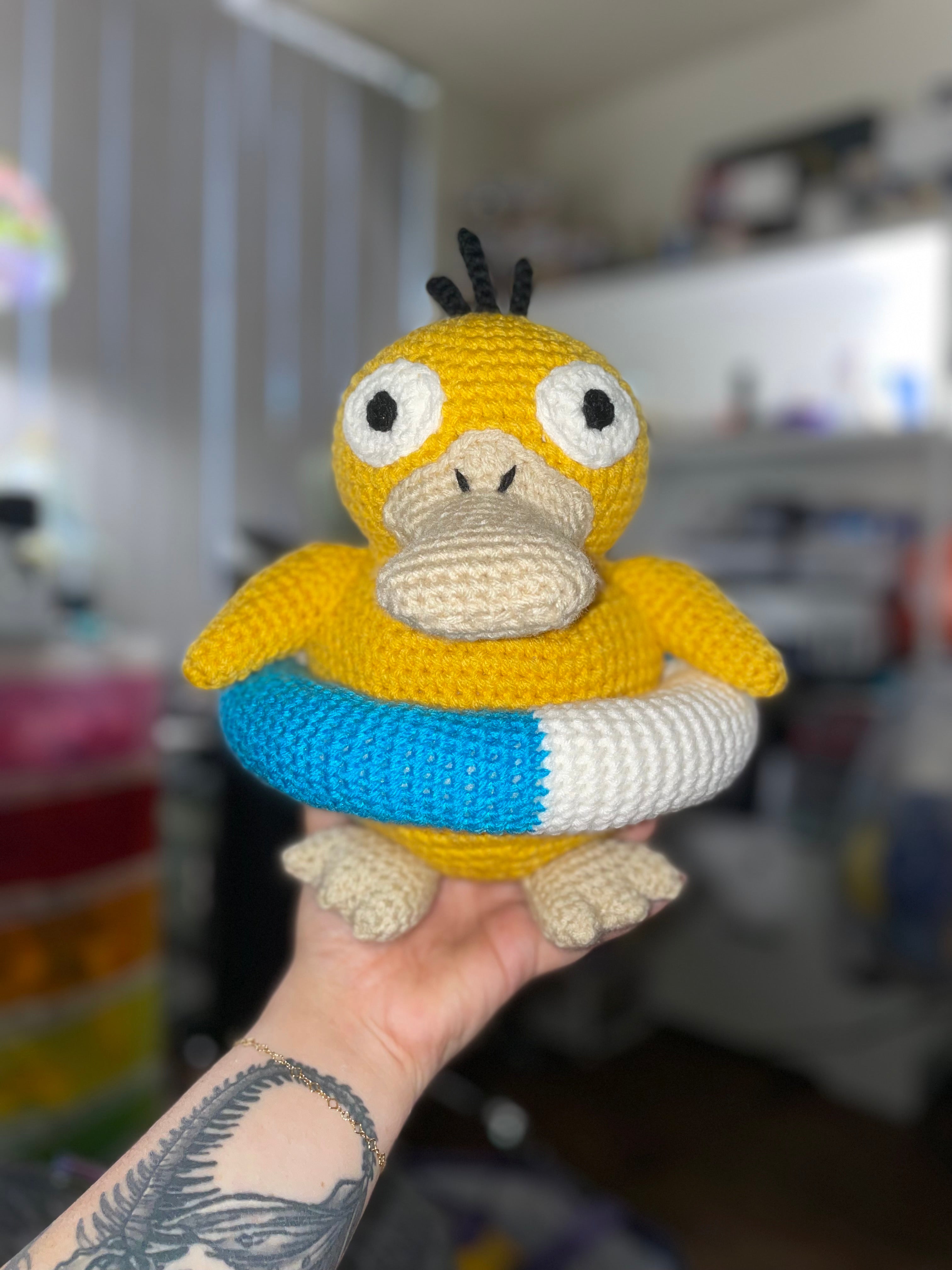 Psyduck with Floatie Plushie